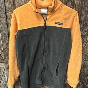 Columbia Kids' Fleece Jacket - Orange and Black